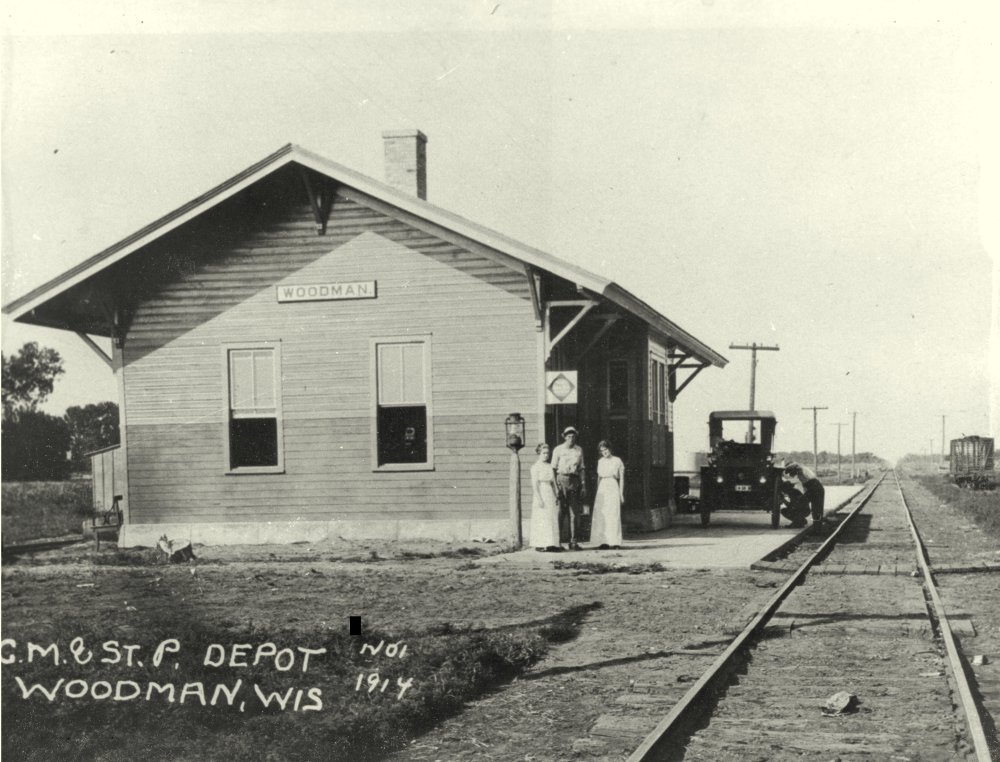 Woodman Depot 1914